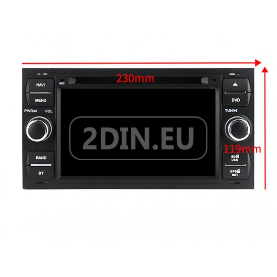 FORD - МУЛТИМЕДИЯ / Навигация android 16 CPU:8-Core, RAM:4Gb черна + DSP + CARPLAY + SIM